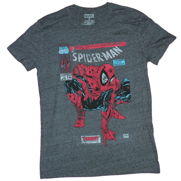 Distressed Spider-Man Women T-Shirt S-XXL Officially Licensed Marvel Comics